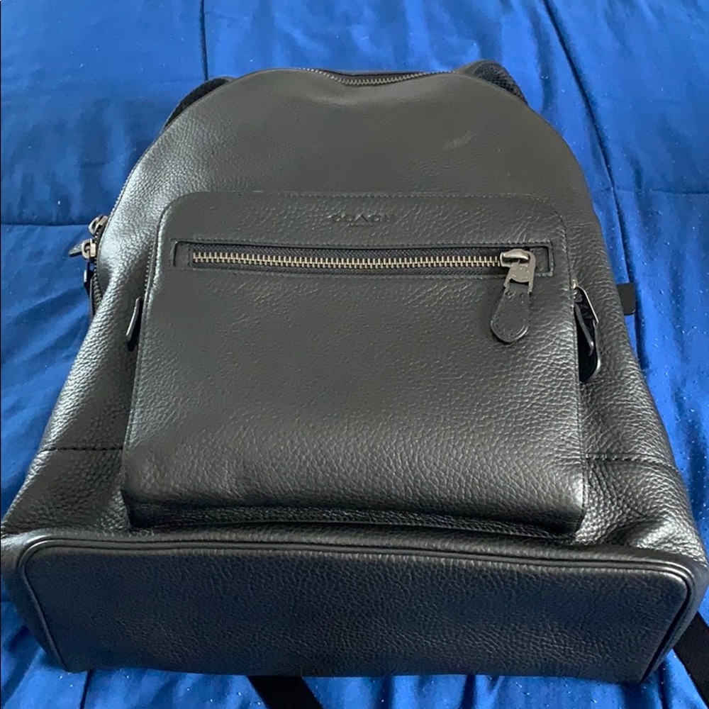Men’s Coach Backpack (All Black)